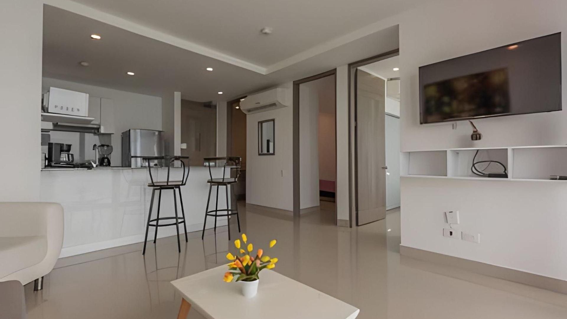 Apartamento Lujoso Apto De 2 Piso 32- Morros Cartagena