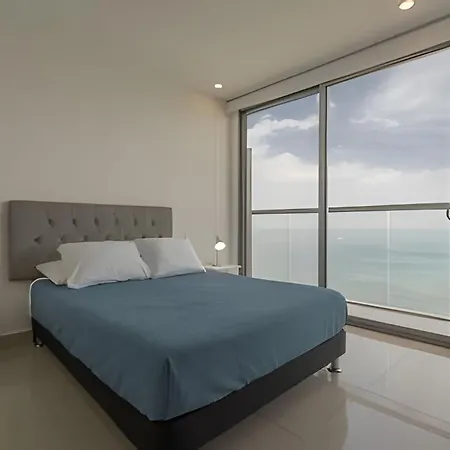 Apartamento Lujoso Apto De 2 Piso 32- Morros Cartagena